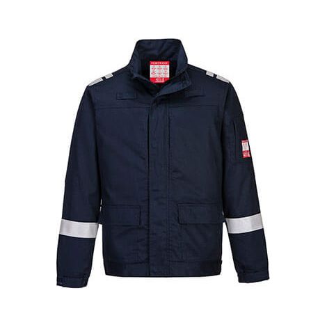 Chaqueta Ligera Bizflame Plus - Comodidad y Estilo en el Trabajo - Azul marino - Talla S