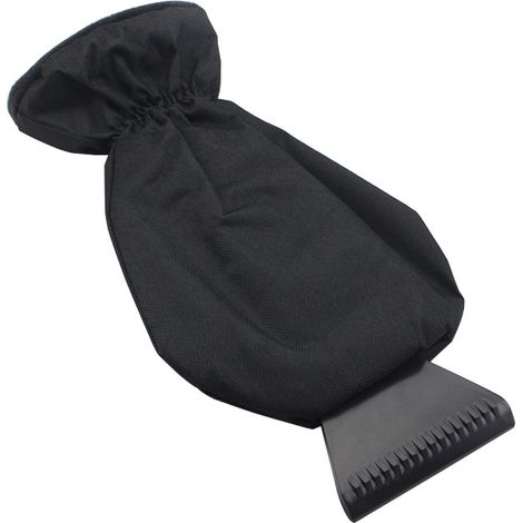Eiskratzer mit Handschuh, Auto-Windschutzscheibenhandschuh, Schnee und Eis entfernen, Schnee schnell abkratzen und entfernen und gleichzeitig warm halten (1/5)