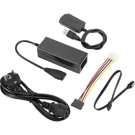 Adaptateur de disque dur SATA/PATA/IDE vers USB (câble adaptateur amélioré) (1/5)