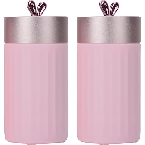 Mini enceinte Bluetooth portable sans fil rechargeable V5.0 (rose) (1/5)