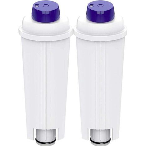 Lot de 2 Fltres à Eau pour Machine à Café DeLonghi DLSC002 pour De'Longhi ECAM, ETAM, EC, BC Series (1/4)
