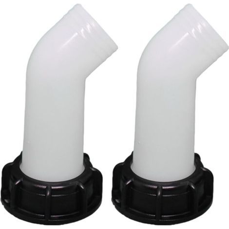 YMYNY 2pcs Bec de Vidange avec Ecrou IBC 1000L Buse de Réservoir d'eau Raccord de Vanne E (1/5)