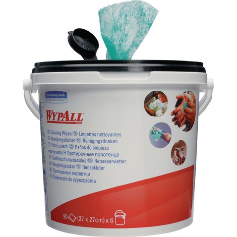 Reinigungstuch WYPALL 7775 o.Eins.v.Wasser 90 St.1 Eimer Kimberly Clark (1/4)
