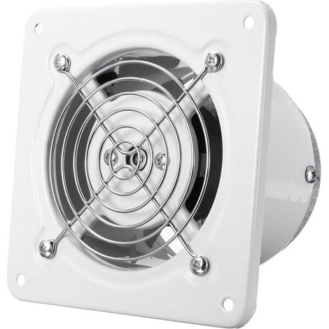 Ventilateur D'extraction Murale - 10 Pouces - 1240 CFM - Acier Inoxydable - Faible Bruit - Pour Cuisine Bureau Salle De Bain - 1 Pièce (1/5)