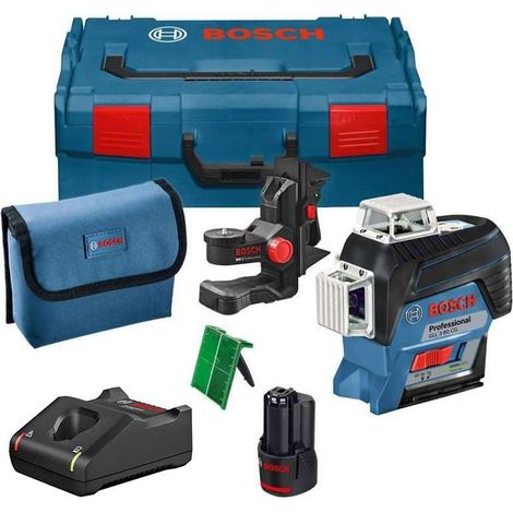 Laser BOSCH GLL 3-80 CG 360° en L-BOXX - 0601063T00