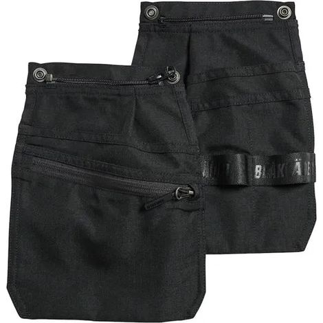 Bolsillos con tachuelas removibles 2170 - Negro S/M