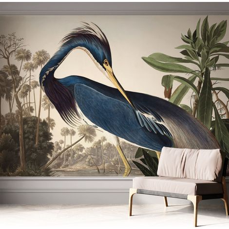 Fototapete Selbstklebend - Wanddekoration - Wandfolie - 3D Tapete Wand - Wohnungsdeko Exotische Natur 312x219 cm (1/5)