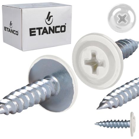 Connecteurs de montage GM-S 4,2x16mm RAL 9010 (1/5)