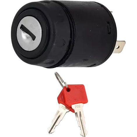 Adecuado para el interruptor de encendido/bloqueo de encendido de la carretilla elevadora 28526100 702, con 2 llaves.