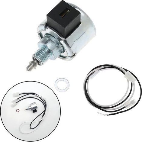 Ersatz-Magnetventil für Vergaser von Rasen- und Gartengeräten, kompatibel mit verschiedenen Modellen, darunter 694393 und 846639 (1/4)