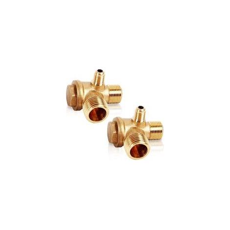 3-Wege-Rückschlagventil für Luftkompressoren, 20x16x10mm, für Anschlussarmaturen von Luftkompressoren (1/5)