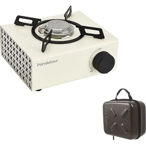 Réchauds de camping portables haute puissance 2000 W, four en métal pour extérieur, avec interface à ventouse magnétique, parfaits pour les pique-niques, les barbecues et la cuisine. (1/5)
