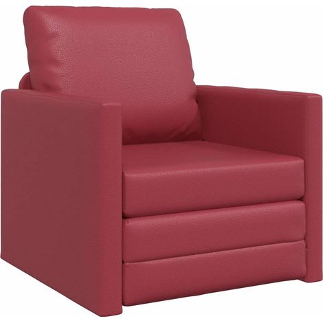 Canapé-lit,Canapé convertible Bordeaux 74 x 77 x 81 cm Velours CFW68984 (1/5)