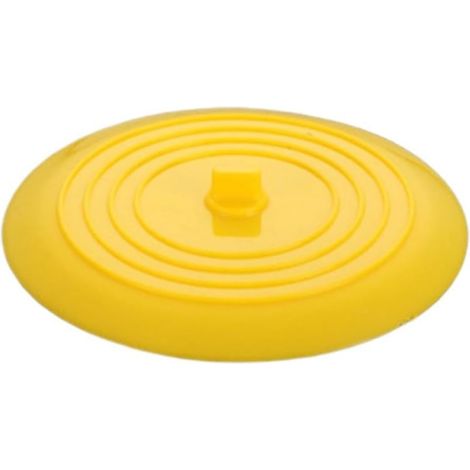 de vidange rond en silicone jaune Facile à nettoyer et à