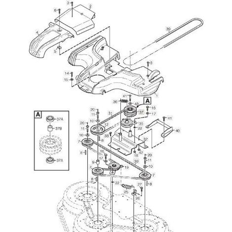 ORIGINAL STIGA TITAN RIEMENSCHEIBENBAUGRUPPE – 1134-6911-01