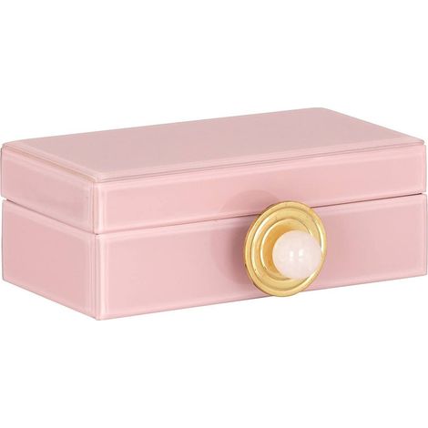 Boîte de rangement élégante rose - Rose poudré (1/5)