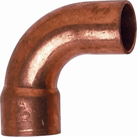 Gomito a grande raggio 90° maschio femmina 12
