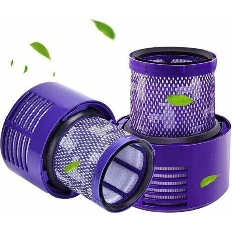 Pair filtres de Rechange pour Dyson V10,filtres Dyson V10, Dyson V10 Series Remplacez le filtre ,Filtre de Remplacement Accessoires DY-969082-01(2Packs)(V10)-- (1/5)