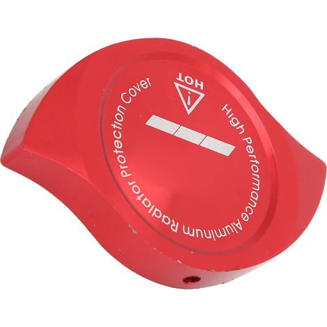 Cache décoratif rouge de remplacement pour bouchon de radiateur Honda Mugen Acura CL CSX ILX MDX NSX RDX (1/5)