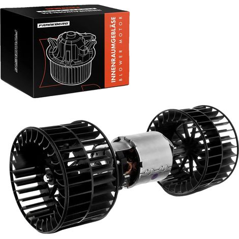 Motore del ventilatore, diametro 104,5 mm, tensione 12 V, potenza nominale 216 W, 2 contatti di collegamento, rotazione oraria (1/5)
