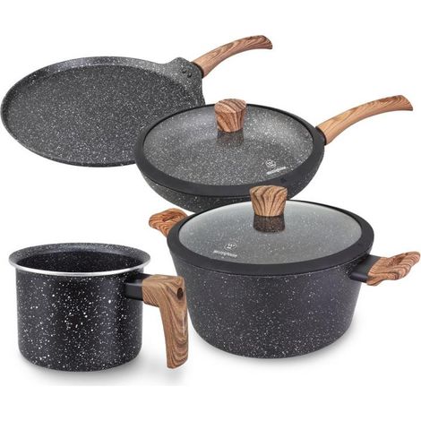 Juego de utensilios de cocina de aluminio Westinghouse WCCS008506AMBB, 6 piezas