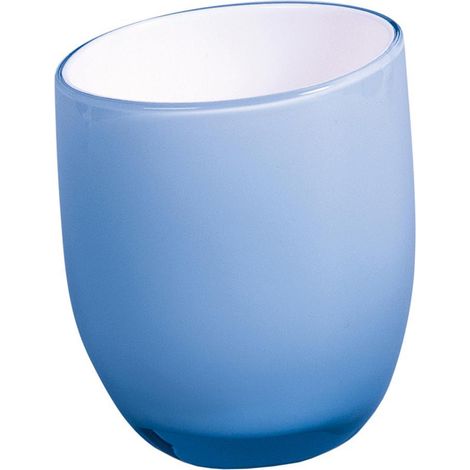 Tatkraft Repose Blue Zahnglas blau Acryl 9 cm