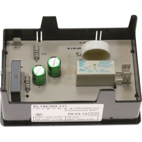 MODULE MINUTERIE AFFICHAGE EL198/202.111 POUR FOUR GAGGENAU - 00098728