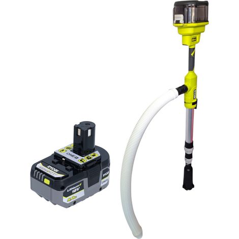 Ryobi RY18STPA-0 Pompa a batteria per barili di pioggia 18 V 3360 l/h + 1x batteria 5,0 Ah - senza caricabatterie (1/3)