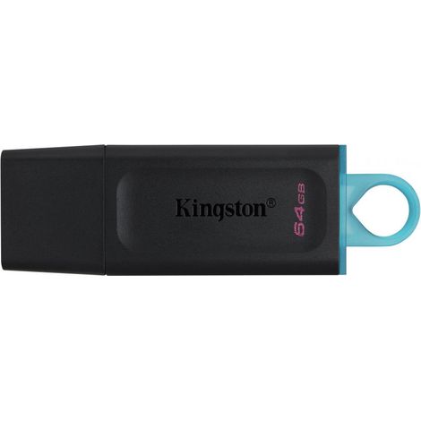 Kingston - kingston technology datatraveler exodia usb flash drive 64 gb usb type-a 3.2 gen 1 (3.1 gen 1) zwart - dtx64gb - 0740617309829 (1/3)