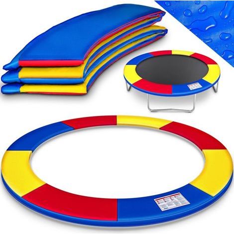 1PC Trampoline Spring Protector Pad, 183cm UV Resistant and Tear Resistant Protective Cover, 6IN Wide Replacement Spring Cover (1/4)