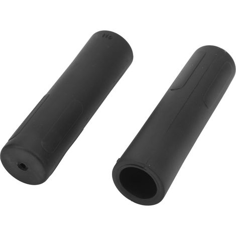 Paar rutschfeste und stoßdämpfende Kunststoff-Fahrradgriffe für Roller oder Outdoor-Lenker. (1/5)