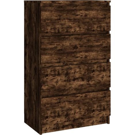 Credenza cassettiera cassettiera mobile contenitore organizer cucina soggiorno soggiorno 60 x 35 x 98,5 cm derivati del legno marrone 020030998