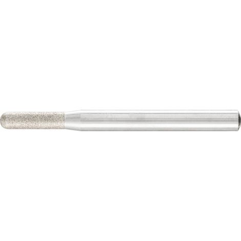 PFERD TOOLS Diamant-Schleifstift Walzenrund Ø5,0mm Schaft-Ø6 mm D126 (mittel) ideal für den Handeinsatz (1/2)