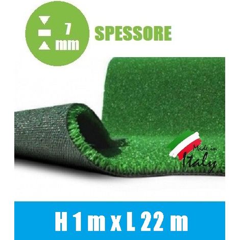 Prato Sintetico h 1,00 X22 mt -Evento Matrimonio Spessore:7 mm