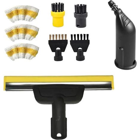 Accesorios Para Limpiador De Vapor - Set De 9 Piezas - Compatible Con Limpiadores De Vapor SC1 SC2 SC3 SC4 SC5 - Material Plástico (1/5)