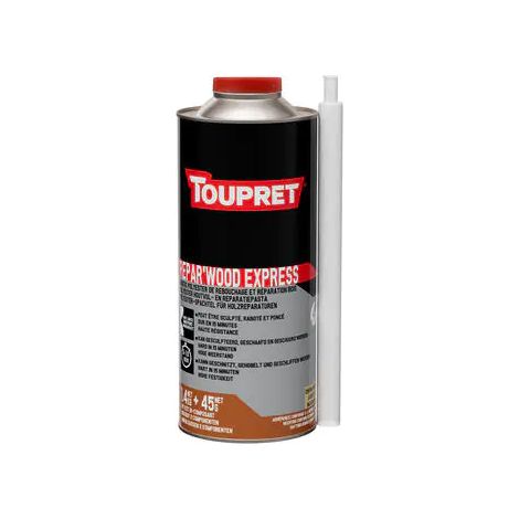 Holzreparaturmasse Toupret repar'wood express Zweikomponentig schnell
