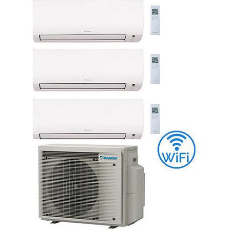 Climatizzatore GARANZIA ITALIA Daikin Comfora WIFI INCLUSO Trial Split Inverter 12000 + 12000 + 12000 BTU con U.E. 3MXM68A9 Classe A+++/A++ NOVITA' 2024 (1/2)