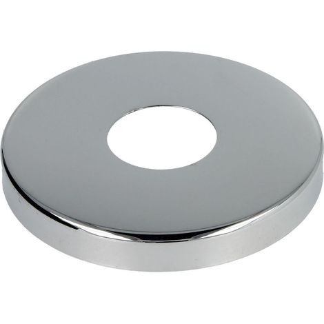 Rosace design p. robinet, laiton chromé 80 mm x 3/4 x 10 mm