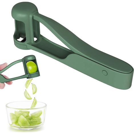 Lot 2 coupe-raisins coupe-fruits bébé enfant 4 parts sans noyau cerises tomates olives jambon (1/5)