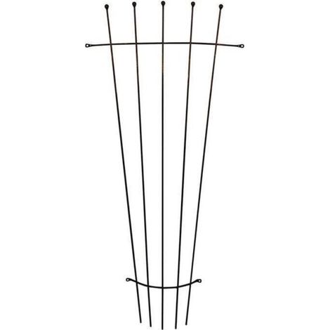 Wall Mounted Fan Trellis - 5ft (1.5m) Tall - Sold in Packs of 2 (1/2)