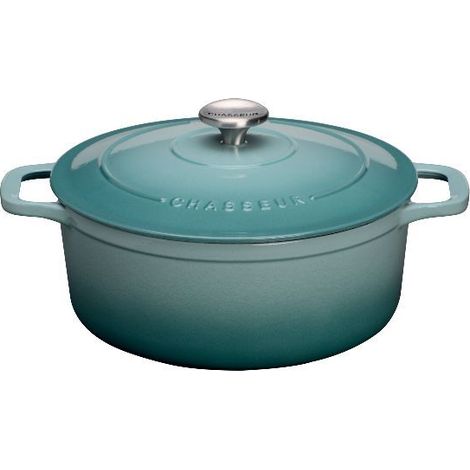 CHASSEUR Cocotte en fonte ronde 28 cm Quartz - Sublime (1/3)
