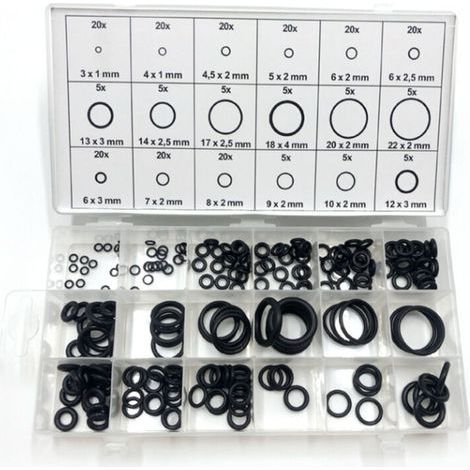 Kit de 225 circlips intérieurs et extérieurs en acier trempé – Diamètres 2 à 32 mm, haute résistance, livré en coffret organisé (1/4)