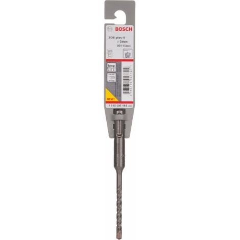Foret 5mm SDS PLUS-5 5x50x115mm 2 taillants - Bosch Professional