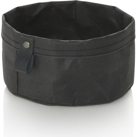 Sac à pain Ø 17 cm H 11 cm noir papier kraft CRAFT & CRUMBLE - Was Germany (1/2)