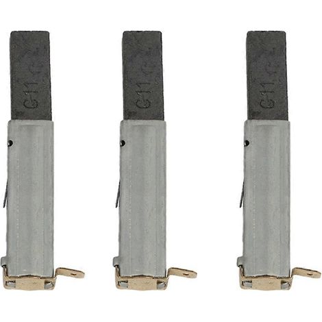 Lot de 3 balais de charbon universels pour moteur d'aspirateur Baiyun, accessoires pour aspirateurs industriels BF (1/4)