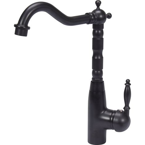 Küchenarmatur RETRO BLACK 1