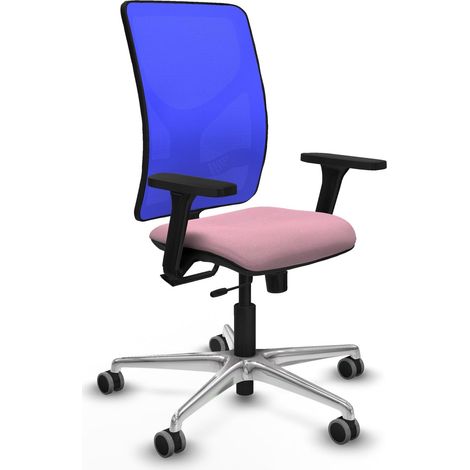 Chaise de bureau piqueras y crespo Motilla bleu bras réglables (1/2)