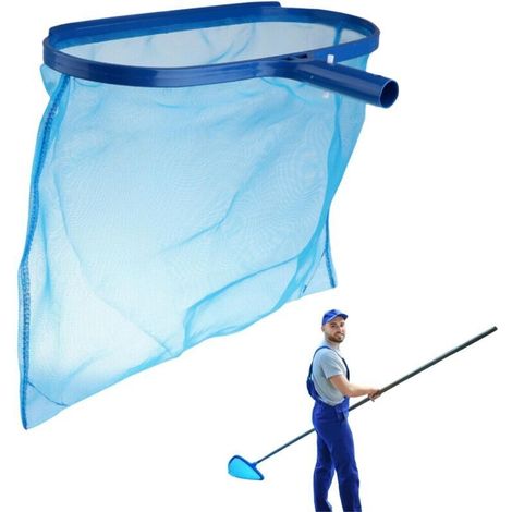Épuisettes de Surface pour Piscine, ramassage des Feuilles de Surface, Filet de Nettoyage, Pool Net Leaf Skimmer