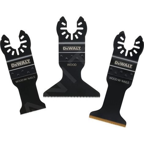 DEWALT DT20760-QZ LOT DE 3 LAMES MULTI-OUTILS
