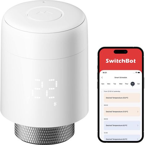 Thermostat switchbot smart thermostat energiesparend intelligente Steuerung (1/5)